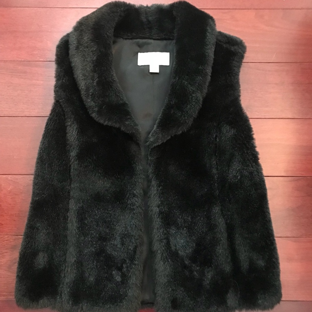 MICHEAL KORS Faux Fur Jacket